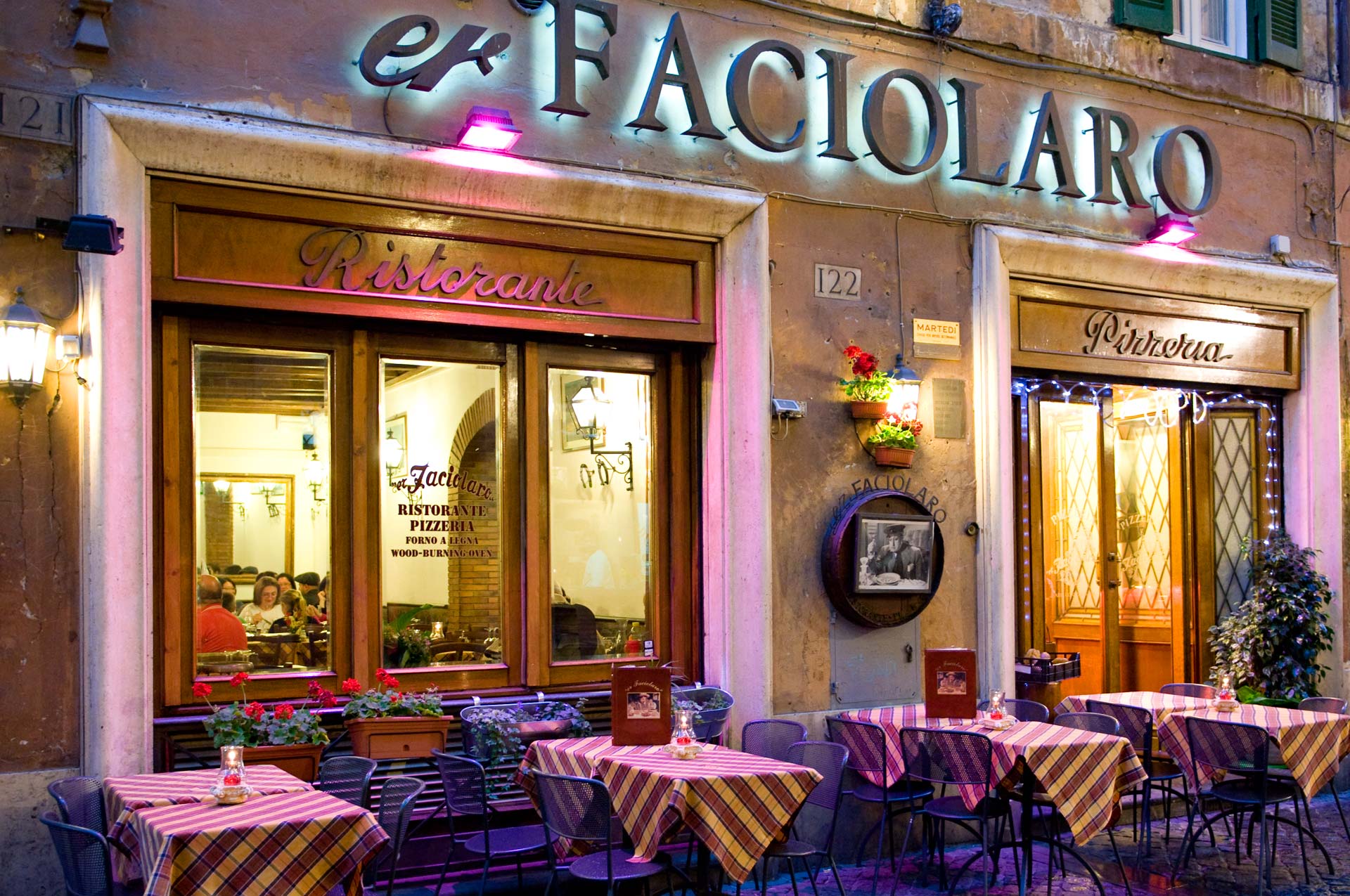 Ambiente accogliente di Er Faciolaro